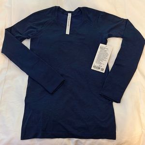 NWT lululemon swiftly tech long sleeve 2.0 size 6
